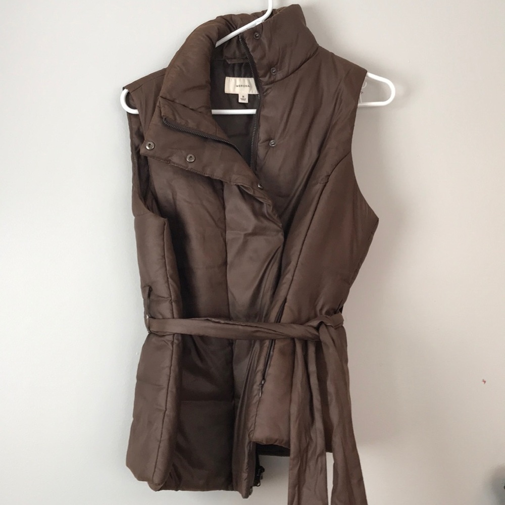 Brown Vest Merona